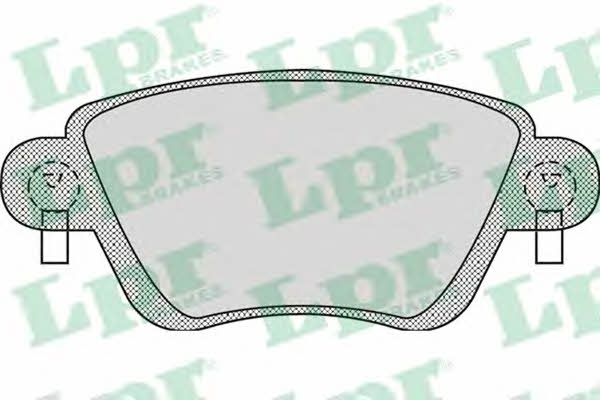 LPR 05P897 Brake Pad Set, disc brake 05P897: Buy near me in Poland at 2407.PL - Good price!