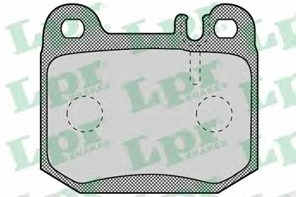 LPR 05P901 Brake Pad Set, disc brake 05P901: Buy near me in Poland at 2407.PL - Good price!
