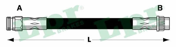 LPR 6T47846 Brake Hose 6T47846: Buy near me at 2407.PL in Poland at an Affordable price!