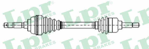 LPR DS21051 Drive shaft DS21051: Buy near me in Poland at 2407.PL - Good price!