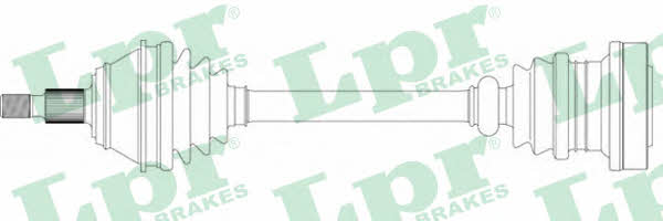 LPR DS51079 Drive shaft DS51079: Buy near me in Poland at 2407.PL - Good price!