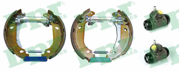 LPR OEK138 Brake shoes with cylinders, set OEK138: Buy near me in Poland at 2407.PL - Good price!