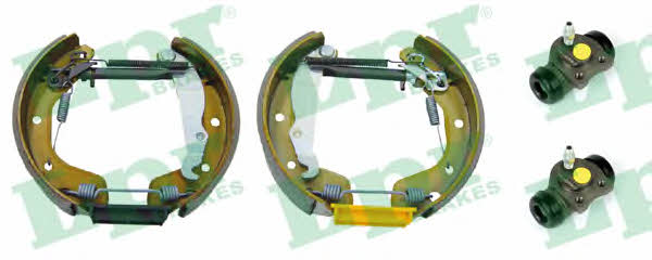 LPR OEK344 Brake shoes with cylinders, set OEK344: Buy near me in Poland at 2407.PL - Good price!