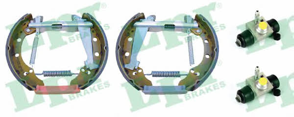 LPR OEK407 Brake shoes with cylinders, set OEK407: Buy near me in Poland at 2407.PL - Good price!