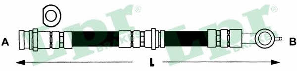 LPR 6T46278 Brake Hose 6T46278: Buy near me at 2407.PL in Poland at an Affordable price!