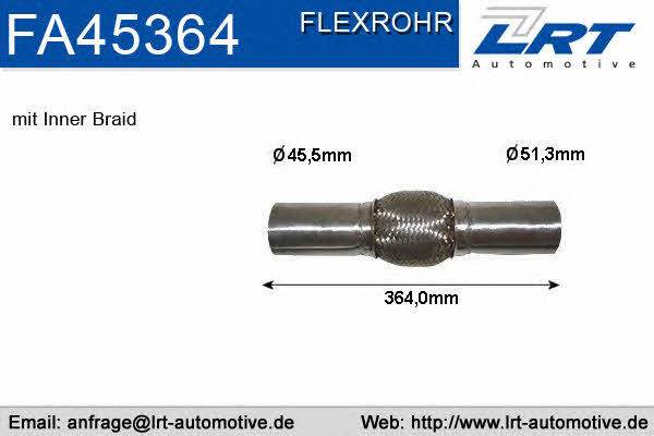 LRT Fleck FA45364 Gewelltes Rohr FA45364: Kaufen Sie zu einem guten Preis in Polen bei 2407.PL!