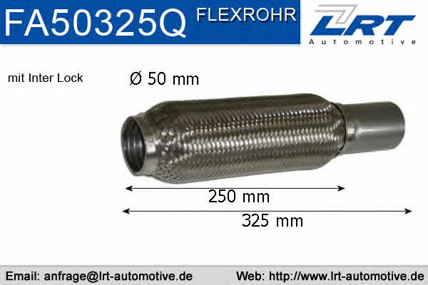 LRT Fleck FA50325Q Corrugated pipe FA50325Q: Buy near me in Poland at 2407.PL - Good price!