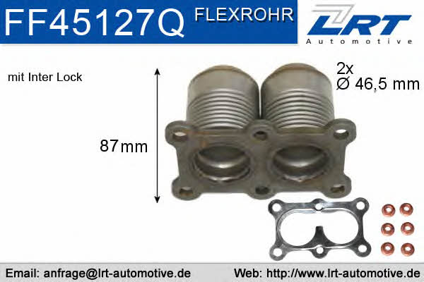 LRT Fleck FF45127Q Труба выхлопная, ремонтная FF45127Q: Отличная цена - Купить в Польше на 2407.PL!