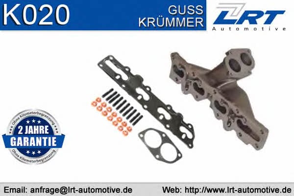 LRT Fleck K020 Exhaust manifold K020: Buy near me at 2407.PL in Poland at an Affordable price!