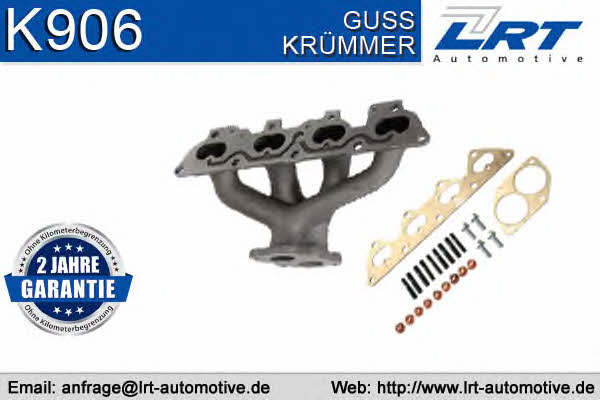 LRT Fleck K906 Exhaust manifold K906: Buy near me at 2407.PL in Poland at an Affordable price!
