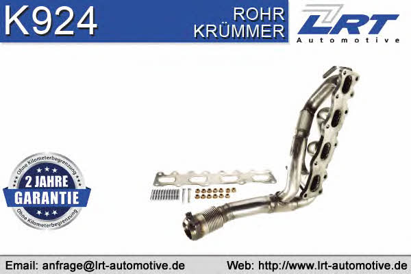LRT Fleck K924 Exhaust manifold K924: Buy near me at 2407.PL in Poland at an Affordable price!
