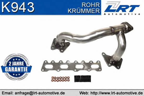 LRT Fleck K943 Exhaust manifold K943: Buy near me at 2407.PL in Poland at an Affordable price!