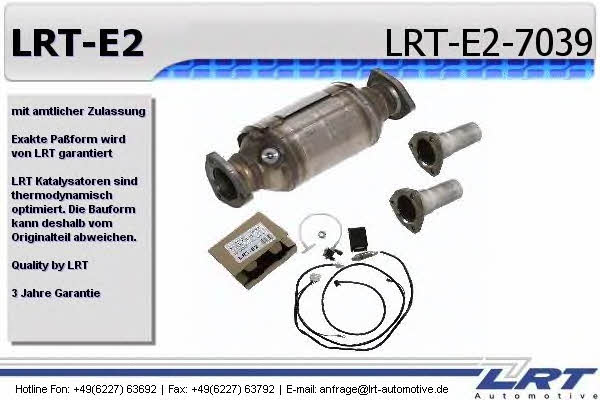 LRT Fleck LRT-E2-7039 Catalyst kit LRTE27039: Buy near me in Poland at 2407.PL - Good price!
