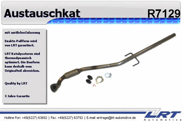 LRT Fleck R7129 Rura wydechowa R7129: Dobra cena w Polsce na 2407.PL - Kup Teraz!
