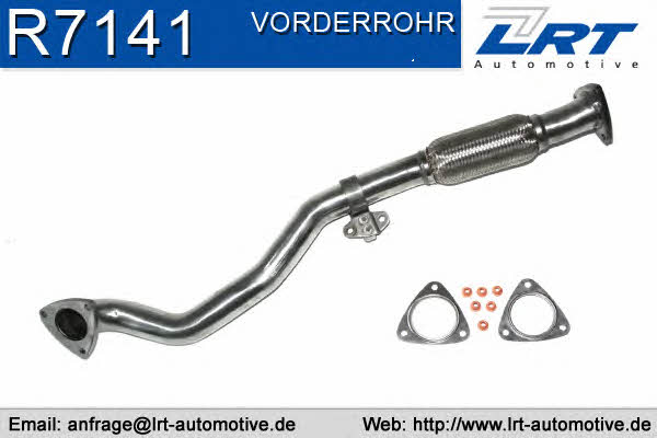 LRT Fleck R7141 Exhaust pipe R7141: Buy near me in Poland at 2407.PL - Good price!