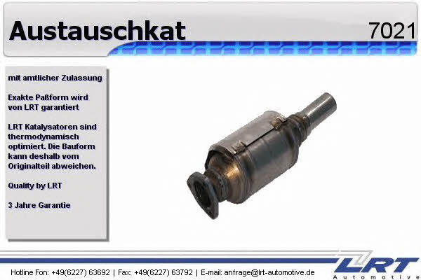 LRT Fleck 7021 Catalytic Converter 7021: Buy near me in Poland at 2407.PL - Good price!