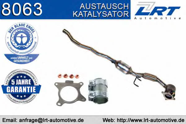 LRT Fleck 8063 Catalytic Converter 8063: Buy near me at 2407.PL in Poland at an Affordable price!