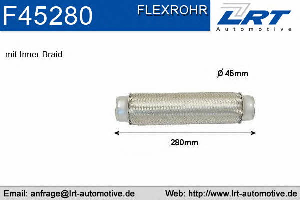LRT Fleck F45280 Złącze elastyczne F45280: Dobra cena w Polsce na 2407.PL - Kup Teraz!