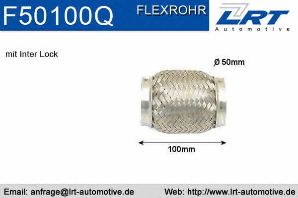 LRT Fleck F50100Q Corrugated pipe F50100Q: Buy near me in Poland at 2407.PL - Good price!