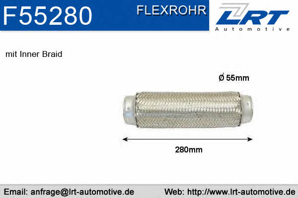 LRT Fleck F55280 Złącze elastyczne F55280: Dobra cena w Polsce na 2407.PL - Kup Teraz!