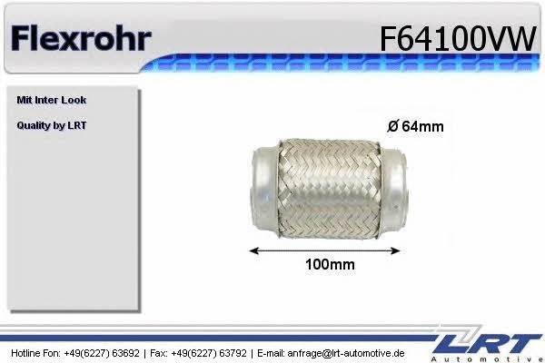 LRT Fleck F64100VW Труба гофрована F64100VW: Приваблива ціна - Купити у Польщі на 2407.PL!