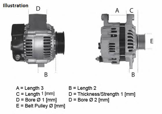 Генератор Lucas Electrical LRA00376