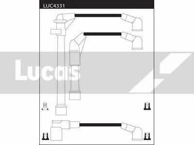 Lucas Electrical LUC4331 Przewody wysokiego napięcia, komplet LUC4331: Dobra cena w Polsce na 2407.PL - Kup Teraz!