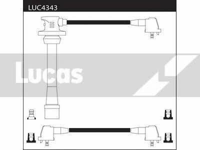 Lucas Electrical LUC4343 Провода высоковольтные, комплект LUC4343: Отличная цена - Купить в Польше на 2407.PL!