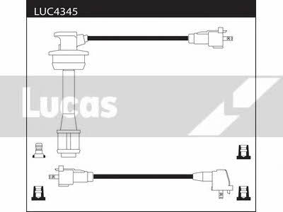 Lucas Electrical LUC4345 Przewody wysokiego napięcia, komplet LUC4345: Dobra cena w Polsce na 2407.PL - Kup Teraz!