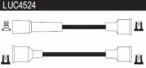 Lucas Electrical LUC4524 Дроти високовольтні, комплект LUC4524: Приваблива ціна - Купити у Польщі на 2407.PL!