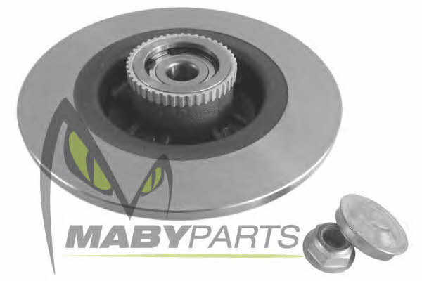 Maby Parts OBD313002 Rear brake disc, non-ventilated OBD313002: Buy near me at 2407.PL in Poland at an Affordable price!