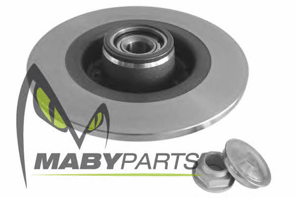 Maby Parts OBD313006 Rear brake disc, non-ventilated OBD313006: Buy near me at 2407.PL in Poland at an Affordable price!