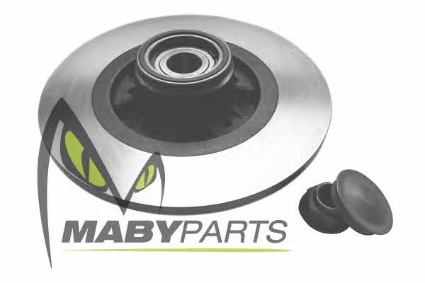 Maby Parts OBD313019 Rear brake disc, non-ventilated OBD313019: Buy near me in Poland at 2407.PL - Good price!