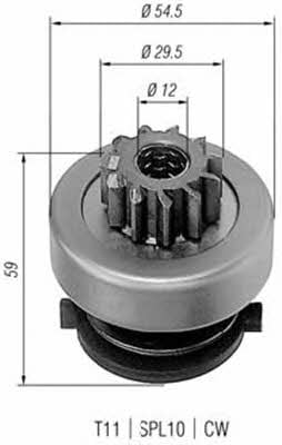 Magneti marelli 940113020257 Bendiks rozrusznika 940113020257: Dobra cena w Polsce na 2407.PL - Kup Teraz!