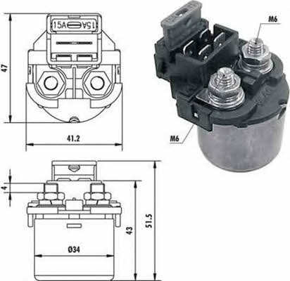 Magneti marelli 940113050001 Przekaźnik rozrusznika ze zworą wciąganą 940113050001: Dobra cena w Polsce na 2407.PL - Kup Teraz!