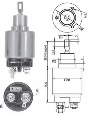 Magneti marelli 940113050322 Solenoid switch, starter 940113050322: Buy near me in Poland at 2407.PL - Good price!