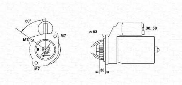 Magneti marelli 943251099010 Стартер 943251099010: Отличная цена - Купить в Польше на 2407.PL!