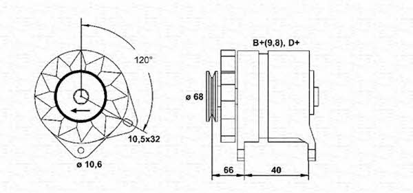 Magneti marelli 943321059010 Генератор 943321059010: Отличная цена - Купить в Польше на 2407.PL!