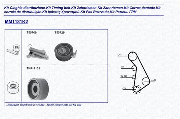 Magneti marelli 341311811102 Zestaw paska rozrządu 341311811102: Dobra cena w Polsce na 2407.PL - Kup Teraz!