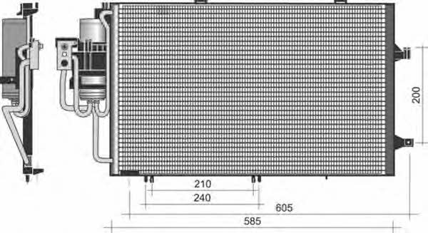 Magneti marelli 350203371000 Радиатор кондиционера (Конденсатор) 350203371000: Отличная цена - Купить в Польше на 2407.PL!