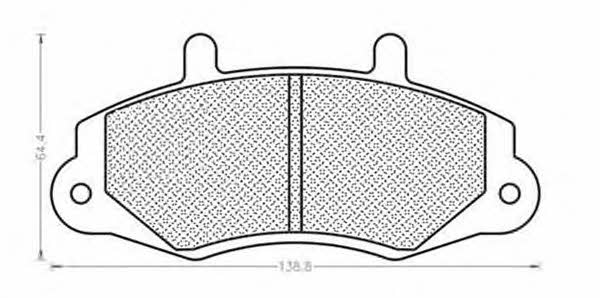 Magneti marelli 430216170553 Brake Pad Set, disc brake 430216170553: Buy near me at 2407.PL in Poland at an Affordable price!