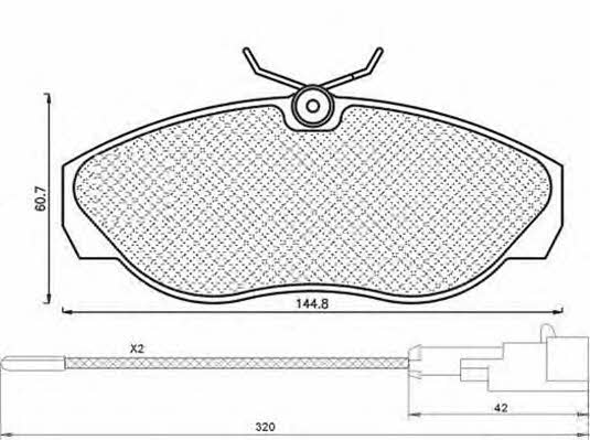 Magneti marelli 430216171156 Гальмівні колодки, комплект 430216171156: Приваблива ціна - Купити у Польщі на 2407.PL!