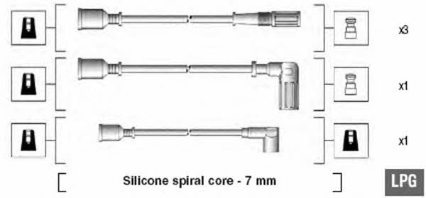 Magneti marelli 941095480591 Przewody wysokiego napięcia, komplet 941095480591: Dobra cena w Polsce na 2407.PL - Kup Teraz!