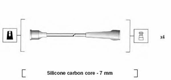 Magneti marelli 941145430740 Przewody wysokiego napięcia, komplet 941145430740: Dobra cena w Polsce na 2407.PL - Kup Teraz!