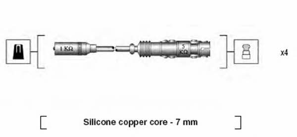 Magneti marelli 941175190760 Przewody wysokiego napięcia, komplet 941175190760: Dobra cena w Polsce na 2407.PL - Kup Teraz!