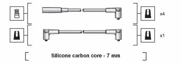 Magneti marelli 941318111020 Провода высоковольтные, комплект 941318111020: Купить в Польше - Отличная цена на 2407.PL!