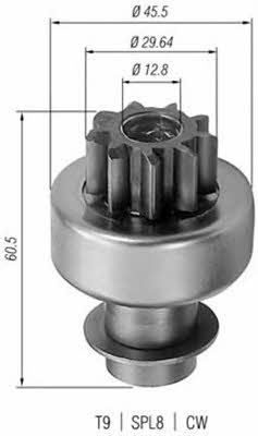 Magneti marelli 940113020037 Freewheel gear, starter 940113020037: Buy near me at 2407.PL in Poland at an Affordable price!