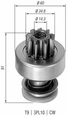 Magneti marelli 940113020075 Bendiks rozrusznika 940113020075: Dobra cena w Polsce na 2407.PL - Kup Teraz!