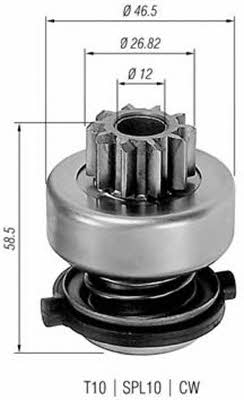 Magneti marelli 940113020149 Freewheel gear, starter 940113020149: Buy near me at 2407.PL in Poland at an Affordable price!