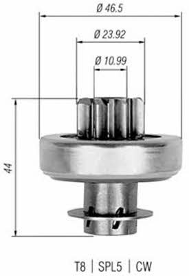 940113020272 Magneti marelli Bendiks rozrusznika